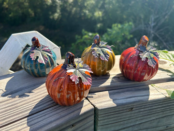 Ceramic Pumpkin Decor