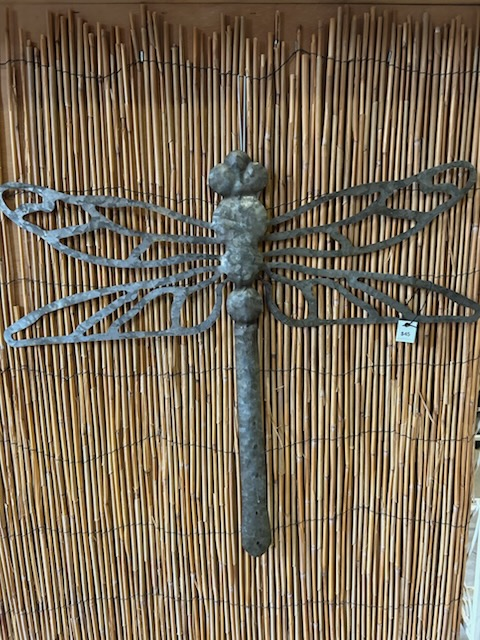 Metal Dragonfly Hanging Wall Art