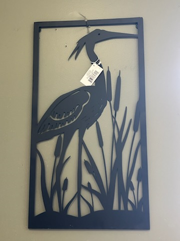 Heron iron Wall Hanging Decor